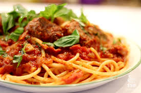 spaghetti meat balls